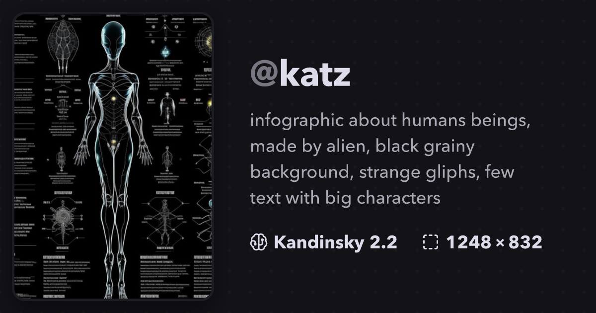 Infographic About Humans Beings Made By Alien Bl Katz