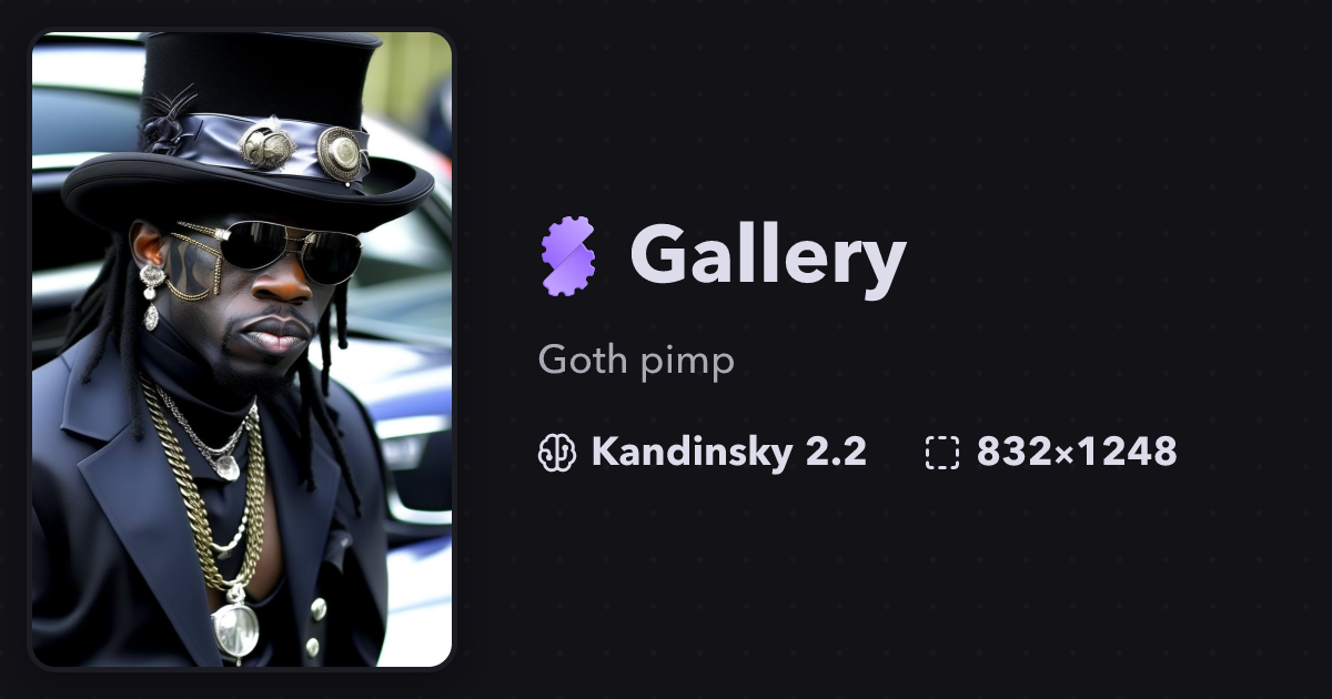 Goth Pimp