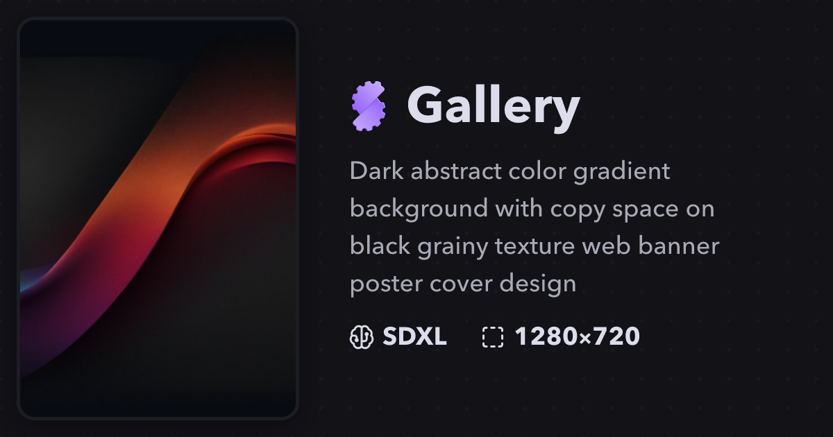 "Dark abstract color gradient backgrou..." | Gallery | Stablecog