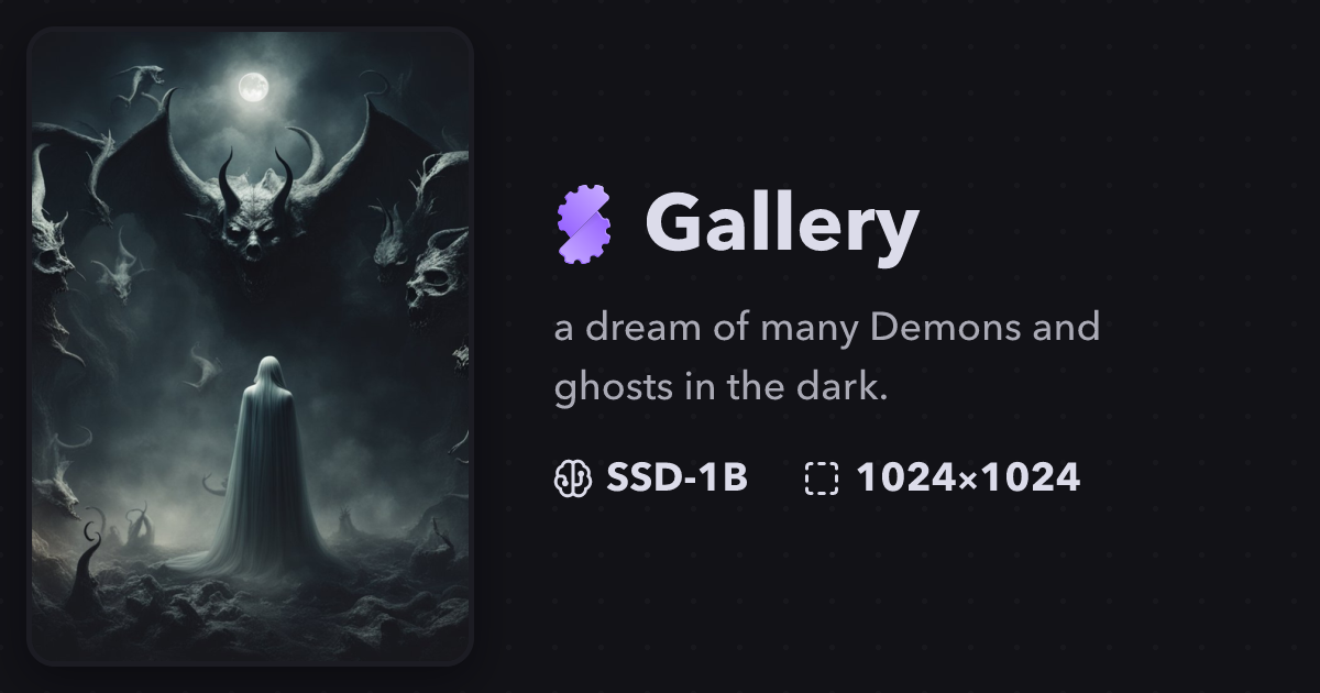 "a dream of many Demons and ghosts in ..." | Gallery | Stablecog