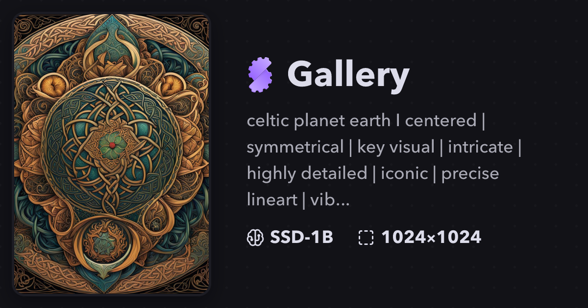 Celtic planet earth I centered | symmetrical | key... | Gallery