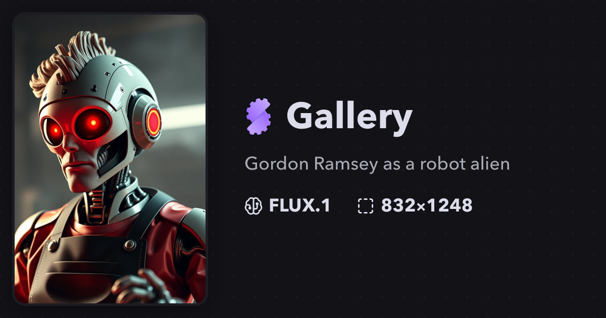 Robot Gordon Ramsay