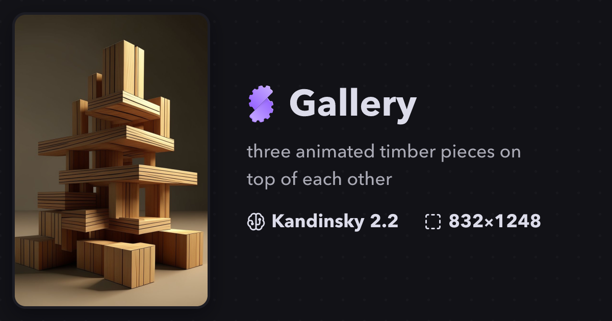 Timber Build Animation