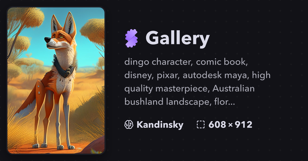 "dingo character, comic book, disney, ..." | Gallery | Stablecog