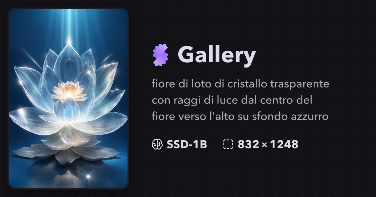 Decorazione Fiore Di Loto In Cristallo K9 Con Base LED A Energia Solare - Portafortuna Feng Shui Per Casa, Ufficio, Regalo - Colore Blu