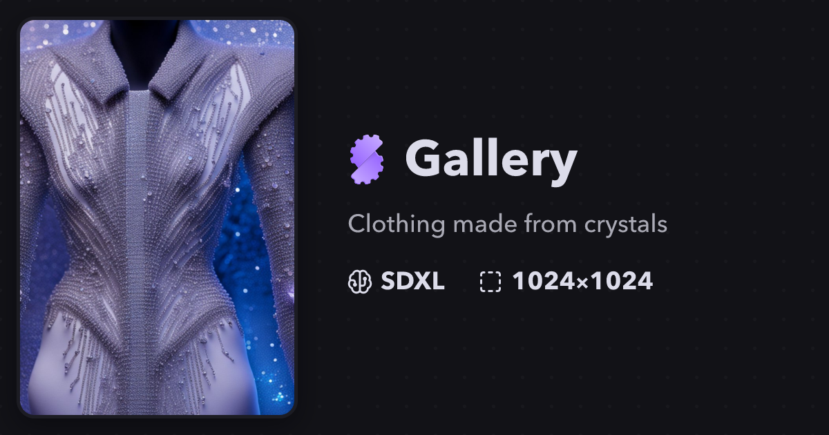 Clothes Made From Rocks Clothing made from crystals | Gallery
