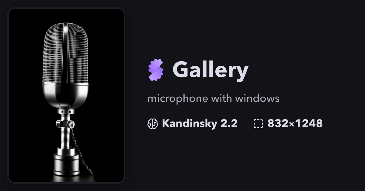 Window Mic