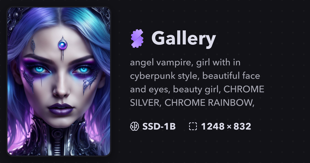 angel vampire, girl with in cyberpunk