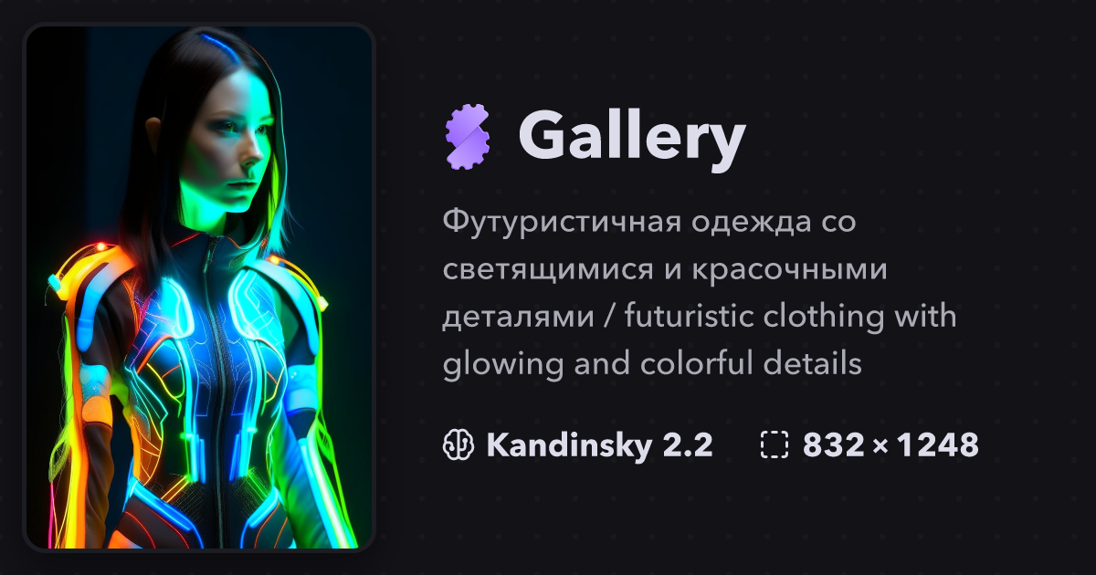 "Футуристичная одежда со светящимися и..." | Gallery | Stablecog