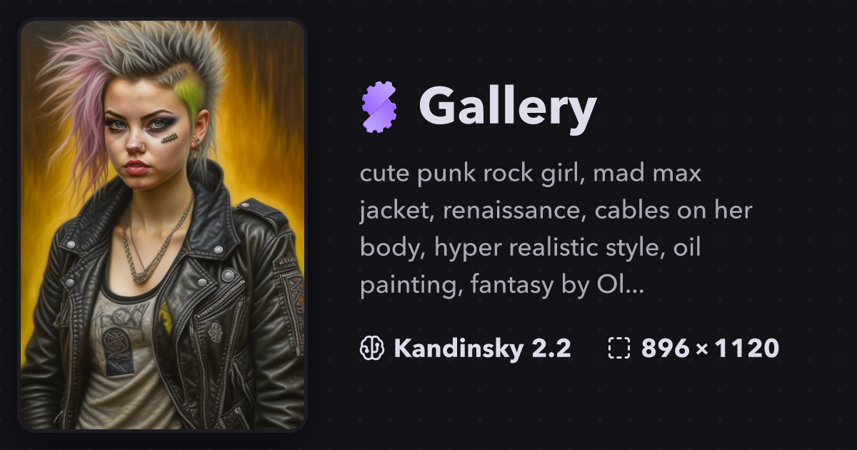 cute punk rock girl, mad max jacket, 