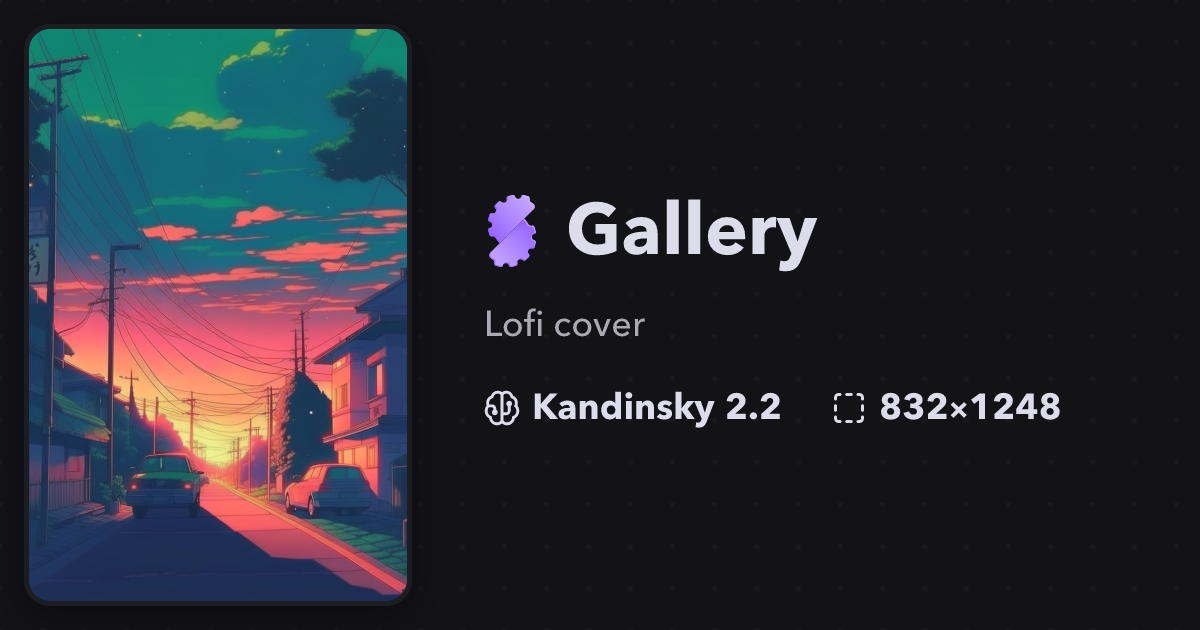 "Lofi cover" | Gallery | Stablecog