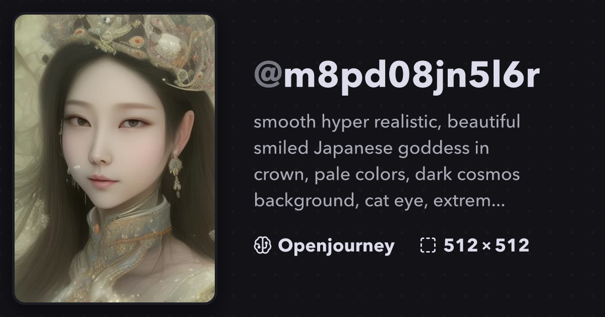Smooth hyper realistic, beautiful smiled Japanese m8pd08jn5l6r